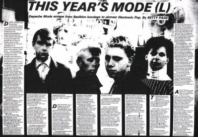 Depeche Mode Press File